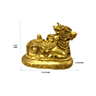 Brass Nandi Statue Idol KBH04516