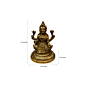 Brass Laxmi Idol KBH04528