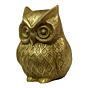 Brass Big Owl Figurine KBH04536