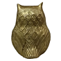 Brass Big Owl Figurine KBH04536
