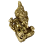 Brass Small Turban Ganesh Idol KBH04544