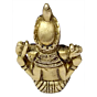 Brass Small Turban Ganesh Idol KBH04544