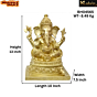 Brass Lord Ganesha Idol KBH04565