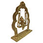 Brass Ganesh Sitting on Swing KBH04604