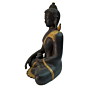 Brass  Black Buddha Idol  KBH04628