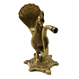 Brass Peacock Lamp Miniature KBH04630