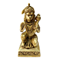 Brass Hanuman Sitting Collectible Statue Idol KBH04650