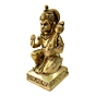 Brass Hanuman Sitting Collectible Statue Idol KBH04650