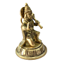 Brass Hanuman Sitting Collectible Statue Idol KBH04652
