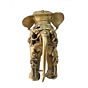 Brass Decorative Elephant Showpiece KBH04675