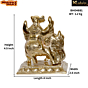 Brass Mani Bhadra Veera Ji Collectible Statue Idol KBH04691