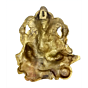 Brass Ganesh Wall Hanging KBH04701
