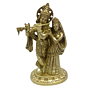 Brass Radha Krishna Fine Collectible Statue Idol KBH04752