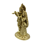 Brass Radha Krishna Fine Collectible Statue Idol KBH04752