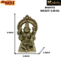 Brass Kaman Laxmi Collectible Statue Idol KBH04753