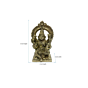Brass Kaman Laxmi Collectible Statue Idol KBH04753