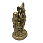 Brass Lord Shiv Standing with Shivling Collectible Statue Idol KBH04762