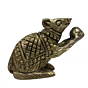 Brass Rat Medium Fine Collectible Statue KBH04766