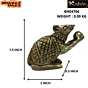 Brass Rat Medium Fine Collectible Statue KBH04766