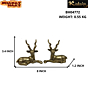 Brass Deer Medium Sitting KBH04772
