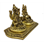 Brass Kuber Laxmi Sitting Statue Fine Finishing Medium Idol KBH04777