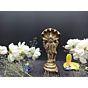Brass Lord Vishnu Standing with Sheshnag Collectible Statue Idol KBH04787
