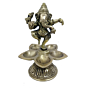 Brass Dancing Ganesh on Divi KBH04788