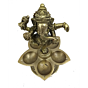 Brass Dancing Ganesh on Divi KBH04788