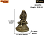 Brass Small Sai Baba Collectible Statue Idol KBH04793