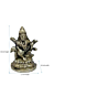 Brass Small Saraswati Collectible Statue Idol KBH04797