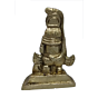 Brass Small Hanuman Collectible Statue Idol KBH04798
