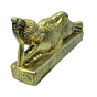 Brass Sleeping Buddha Collectible Figurine KBH04802