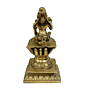 Brass Bal Krishna Sitting Collectible Statue Idol KBH04810