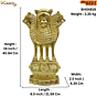 Brass Ashok Stambh Big Showpiece KBH04819