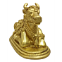Brass Nandi with Shivling Idol KBH04823