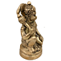 Brass Lord Hanuman Sitting Statue Idol KBH04837