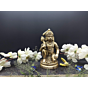 Brass Lord Hanuman Sitting Statue Idol KBH04837