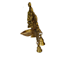 Brass Lord Ganesh Wall Hanging KBH04877