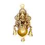 Brass Laxmi Divi Bell Wall Hanging KBH04881
