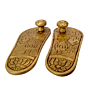 Brass paduka medium 1 Inch KBH04893