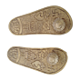 Brass paduka medium 1 Inch KBH04893