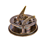 Brass Sun Dial & Compass KBH04925