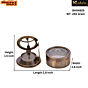 Brass Sun Dial & Compass KBH04925