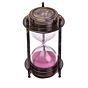Brass Sand Timer with Compass KBH04927