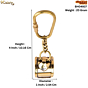 Brass Vishal Keychain KBH04937