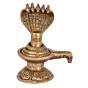 Brass Shivling With Sheshnag Idol KBH04946