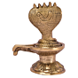 Brass Shivling With Sheshnag Idol KBH04946
