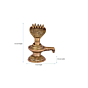 Brass Shivling With Sheshnag Idol KBH04946