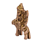 Brass Small Ambe Maa Idol KBH04949