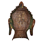 Brass Buddha Face Wall Hanging KBH04953